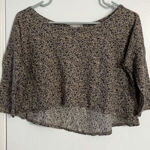 Floral Crop Top